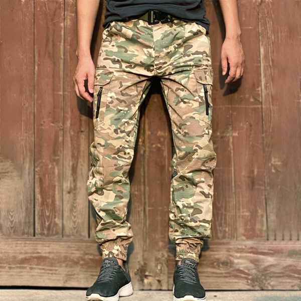 Pantalon Treillis homme de travail camouflage militaire